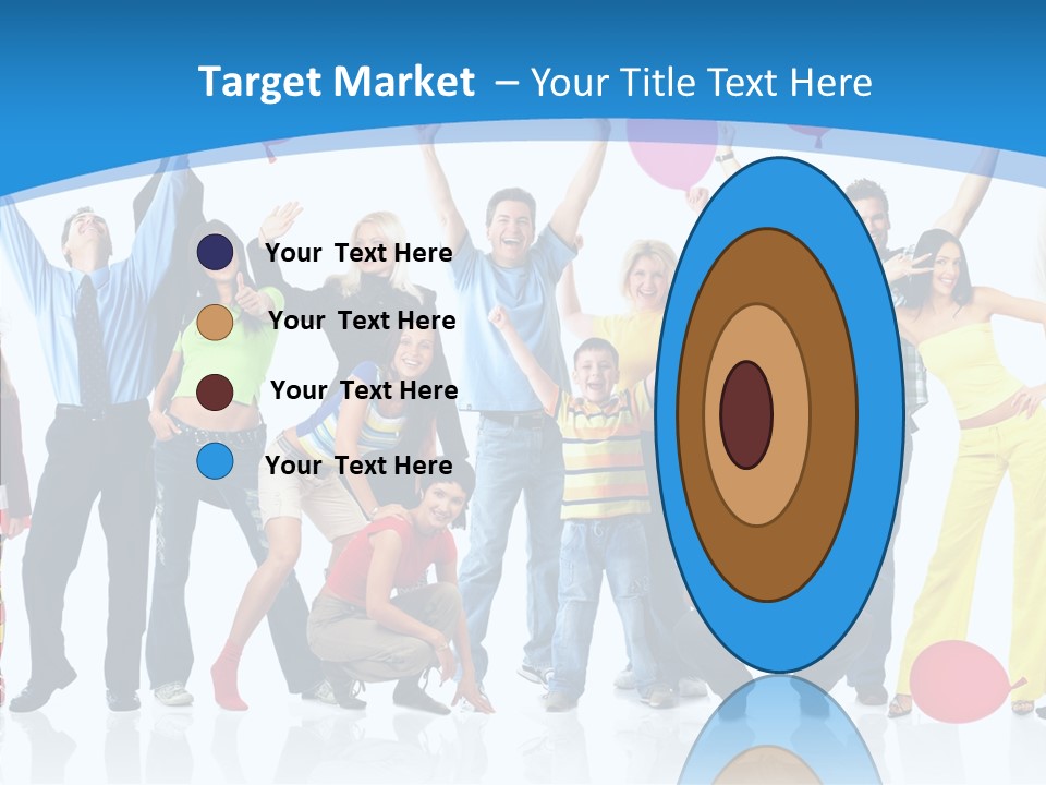 Party Balloon Colour PowerPoint Template