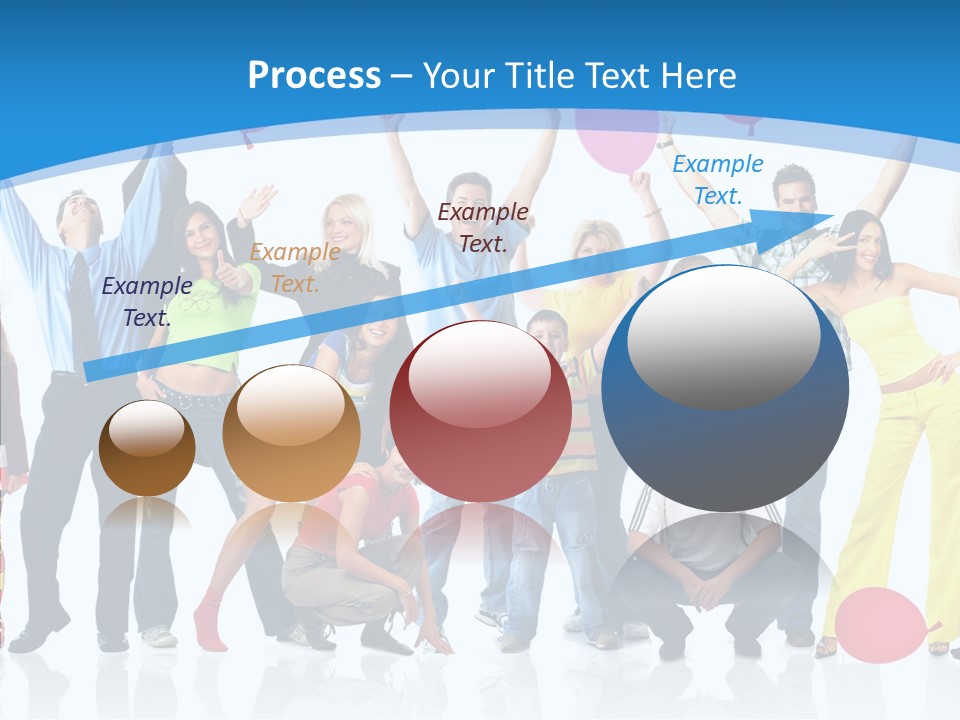 Party Balloon Colour PowerPoint Template