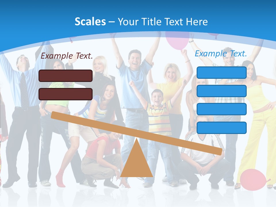 Party Balloon Colour PowerPoint Template