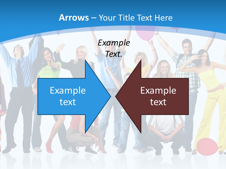 Party Balloon Colour PowerPoint Template