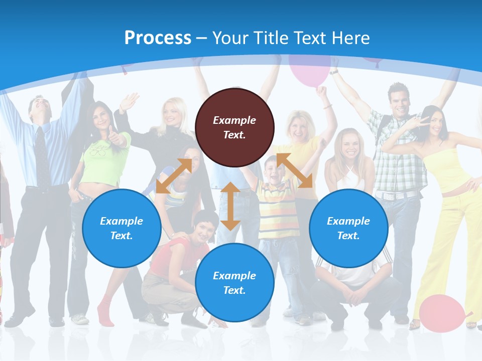 Party Balloon Colour PowerPoint Template