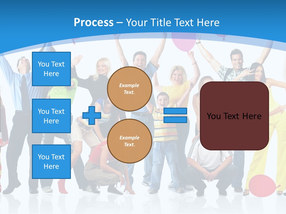 Party Balloon Colour PowerPoint Template