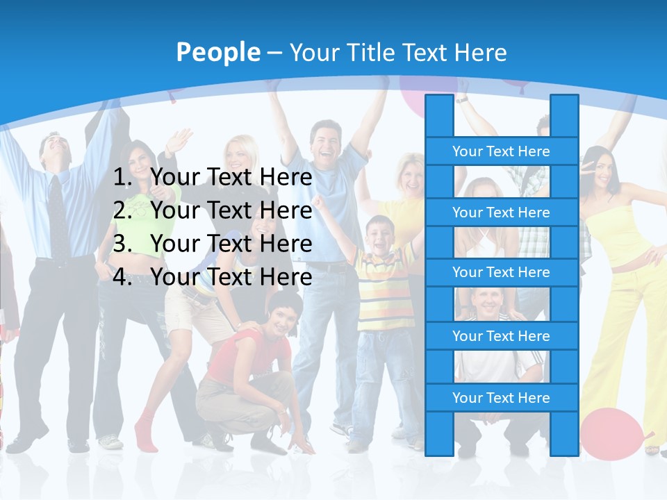 Party Balloon Colour PowerPoint Template