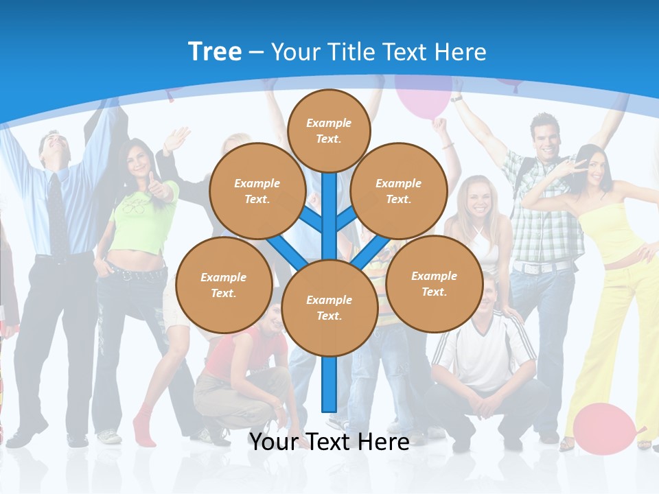 Party Balloon Colour PowerPoint Template