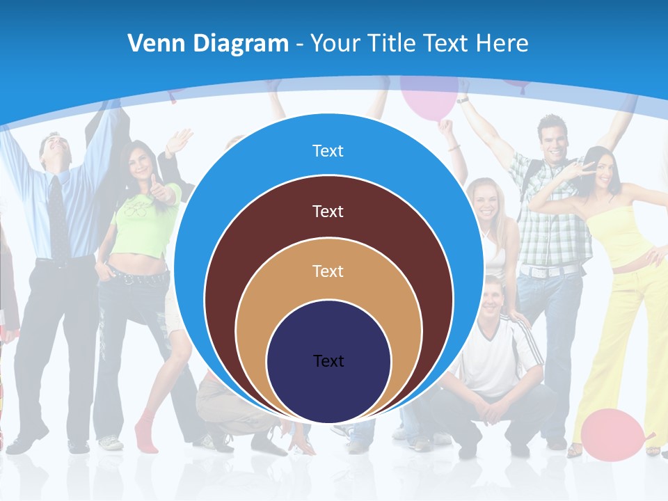 Party Balloon Colour PowerPoint Template