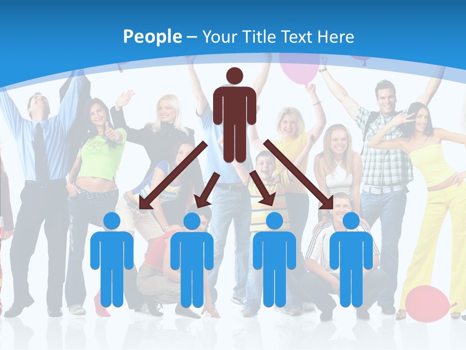 Party Balloon Colour PowerPoint Template