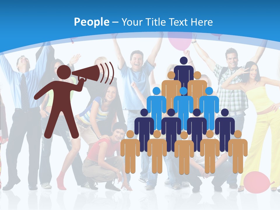 Party Balloon Colour PowerPoint Template