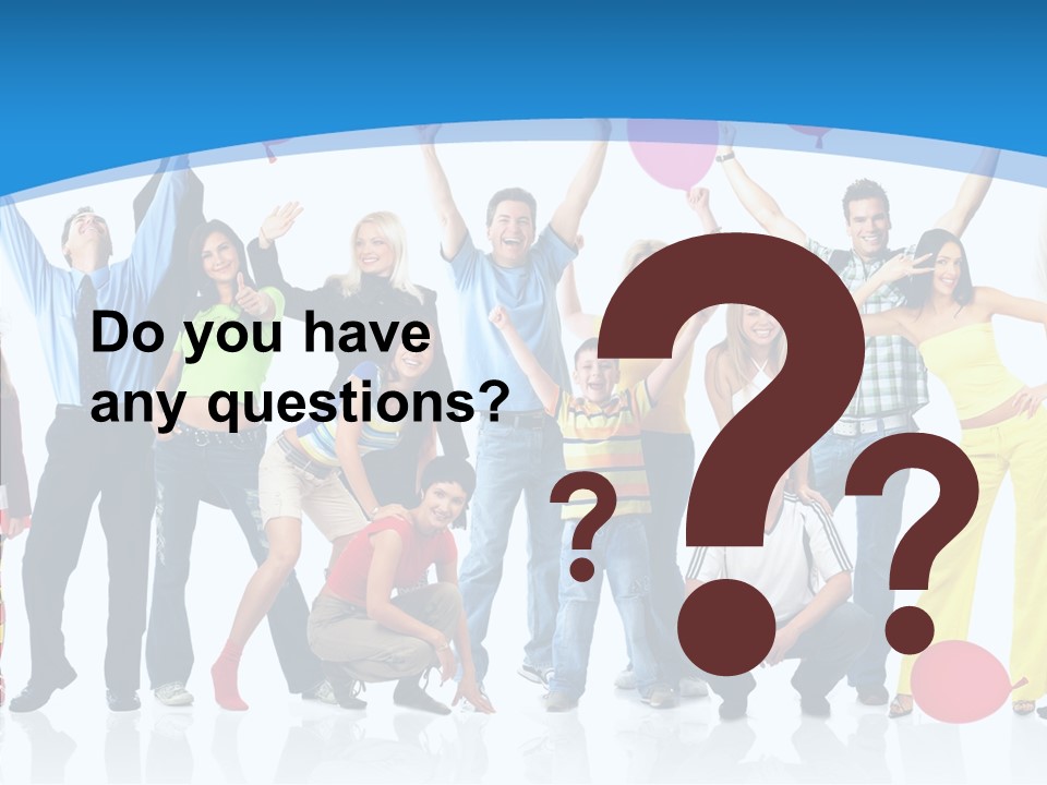 Party Balloon Colour PowerPoint Template