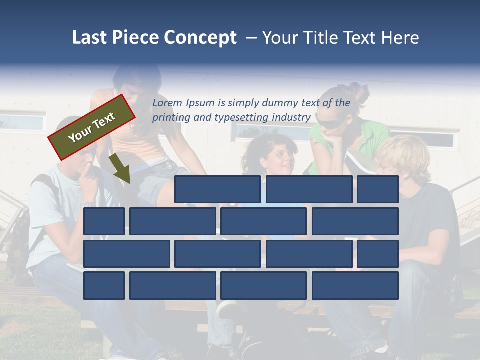 Teens Youth Swot PowerPoint Template