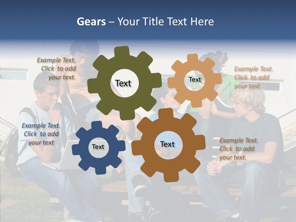 Teens Youth Swot PowerPoint Template