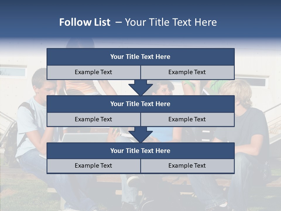 Teens Youth Swot PowerPoint Template