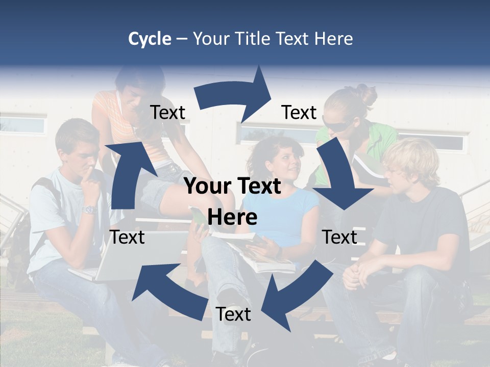 Teens Youth Swot PowerPoint Template