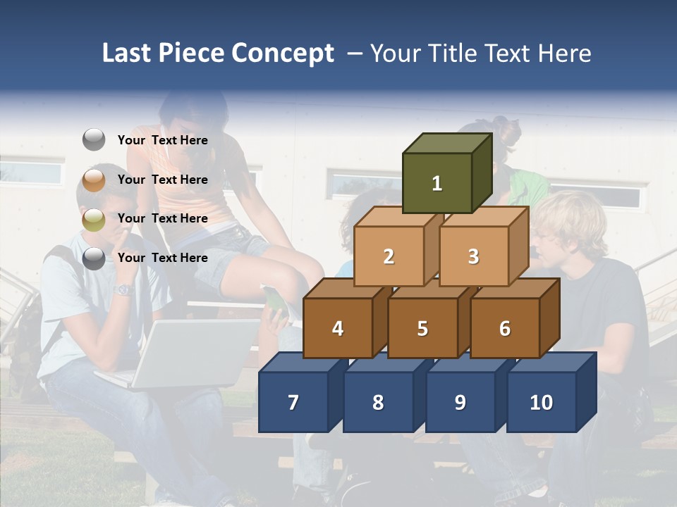 Teens Youth Swot PowerPoint Template