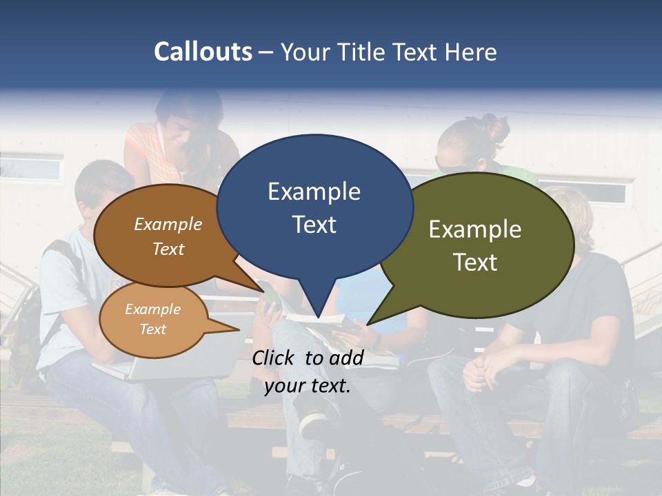 Teens Youth Swot PowerPoint Template