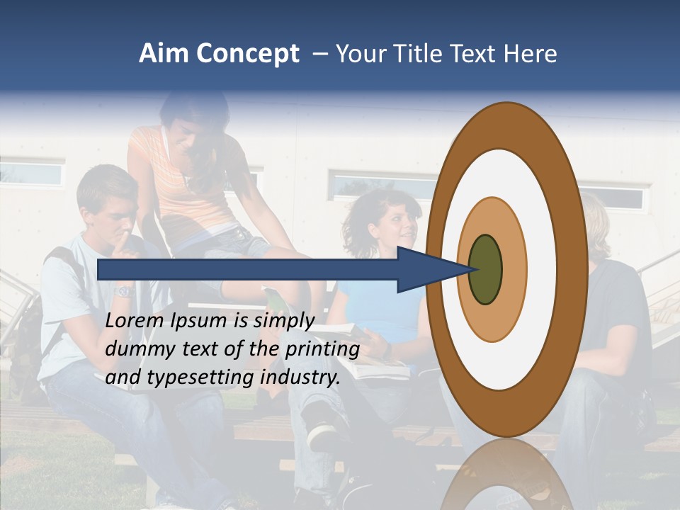 Teens Youth Swot PowerPoint Template