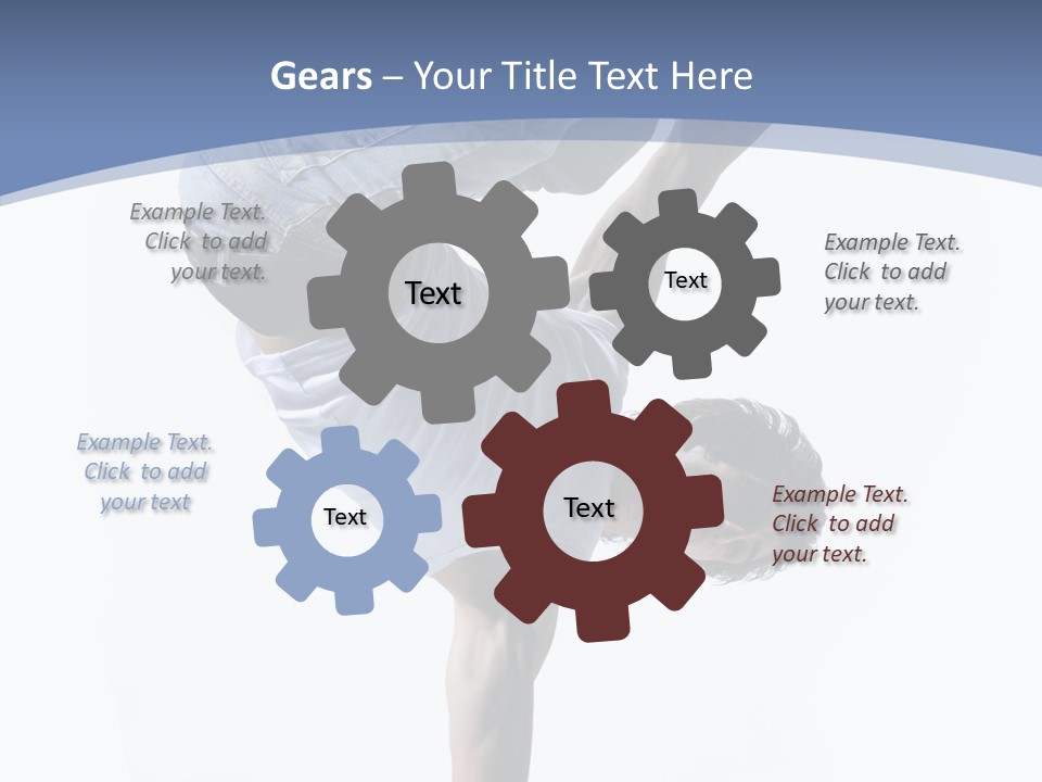 Rap Teenager Model PowerPoint Template