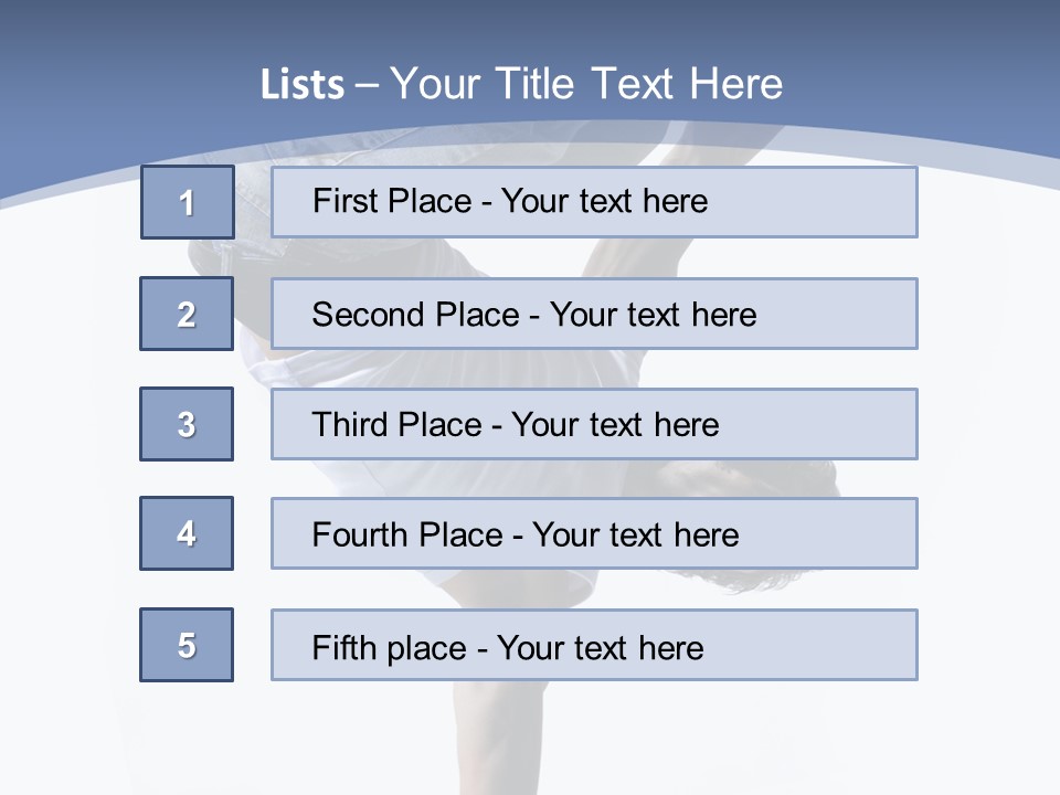 Rap Teenager Model PowerPoint Template