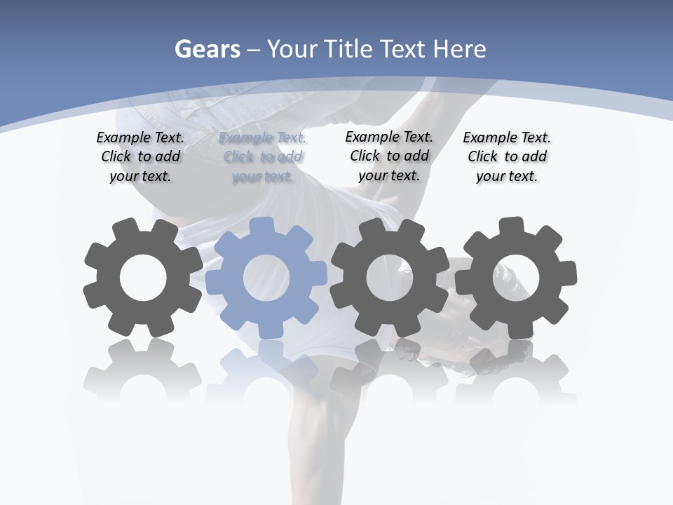 Rap Teenager Model PowerPoint Template