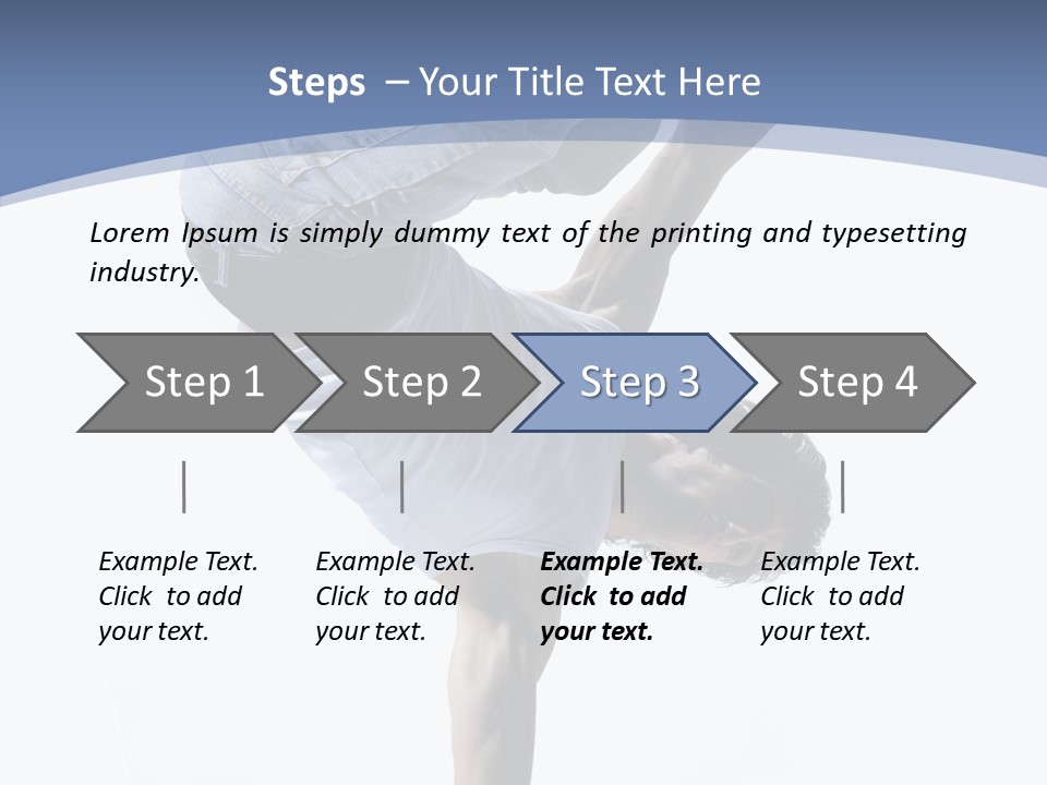 Rap Teenager Model PowerPoint Template