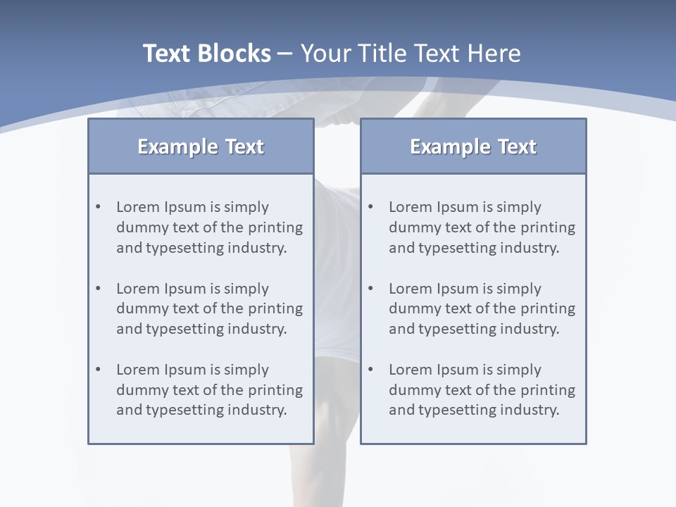 Rap Teenager Model PowerPoint Template