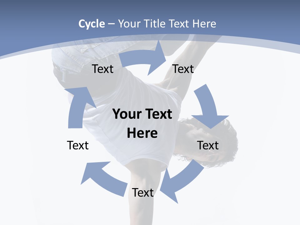 Rap Teenager Model PowerPoint Template