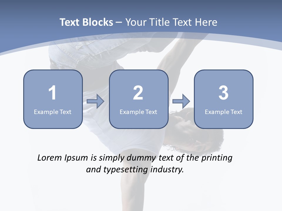 Rap Teenager Model PowerPoint Template