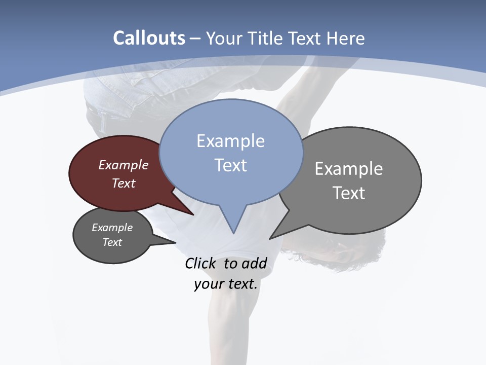 Rap Teenager Model PowerPoint Template