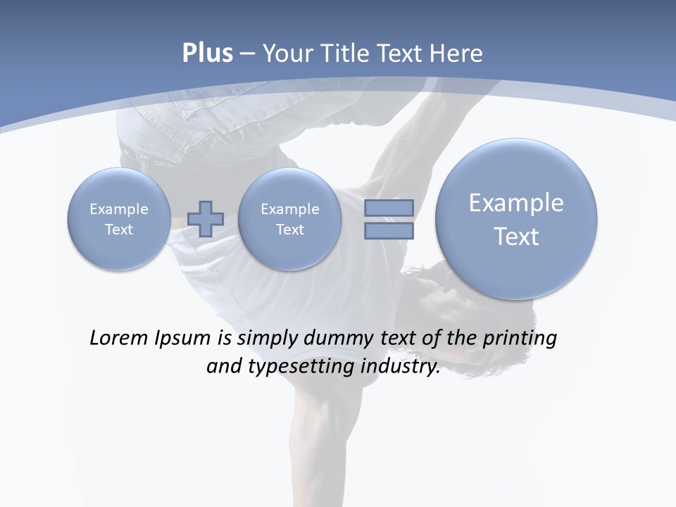Rap Teenager Model PowerPoint Template