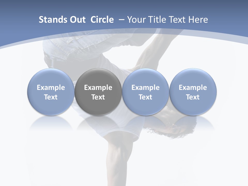 Rap Teenager Model PowerPoint Template