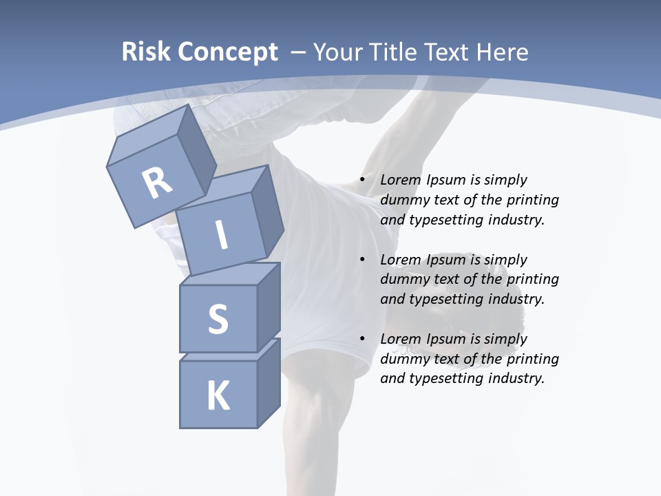 Rap Teenager Model PowerPoint Template