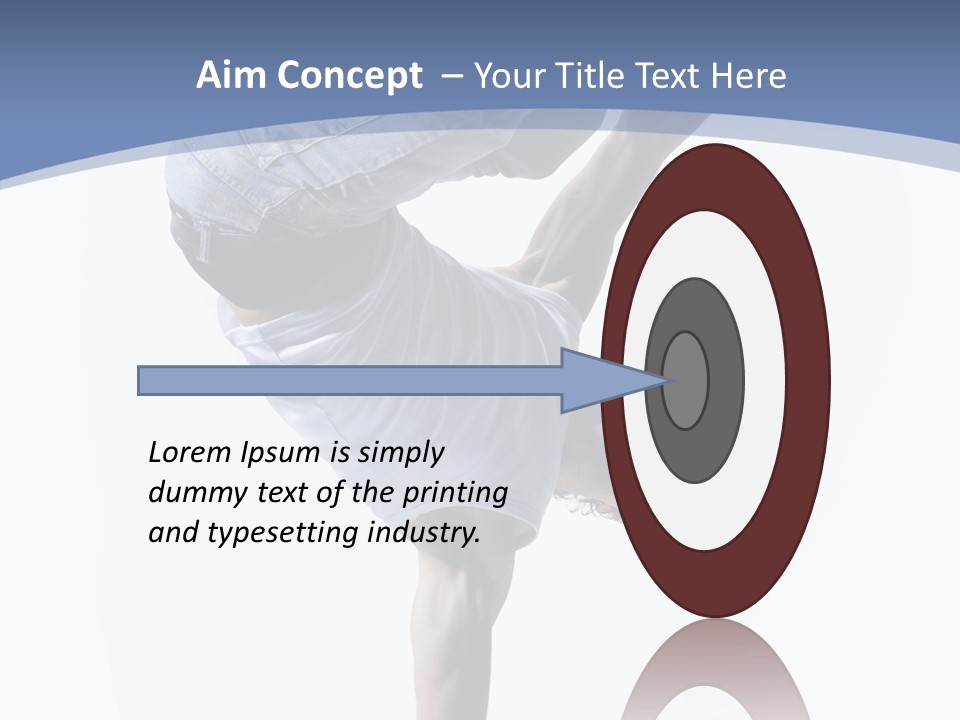 Rap Teenager Model PowerPoint Template