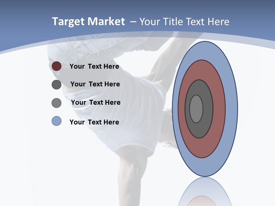 Rap Teenager Model PowerPoint Template