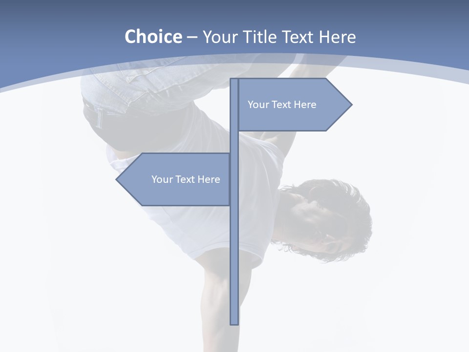 Rap Teenager Model PowerPoint Template