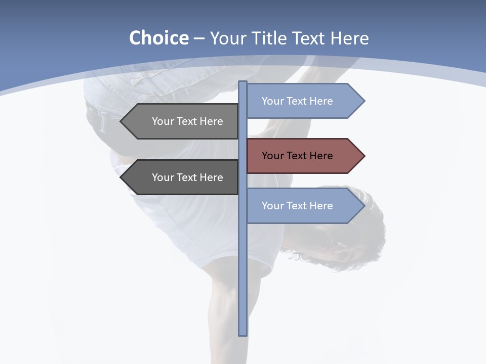 Rap Teenager Model PowerPoint Template