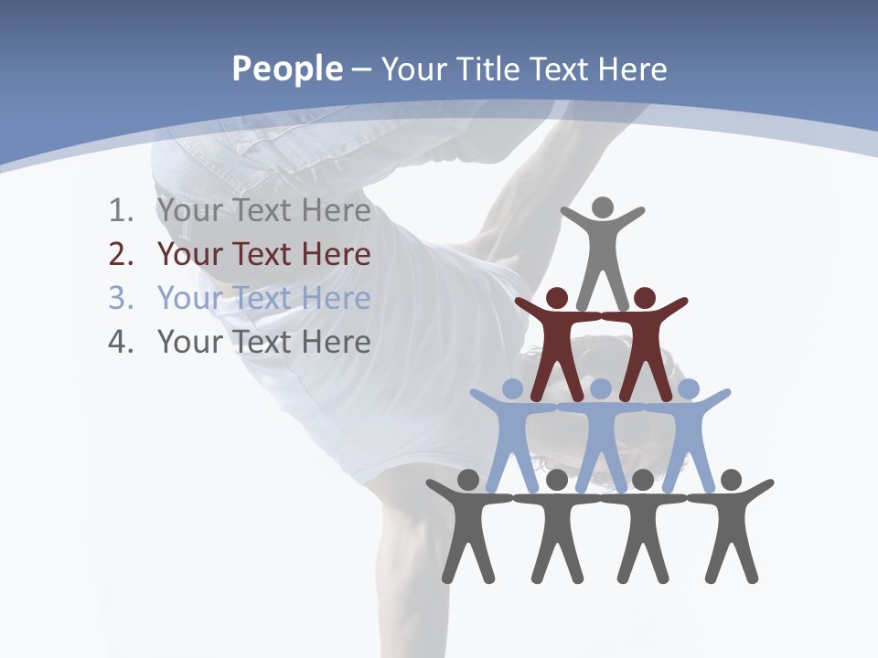 Rap Teenager Model PowerPoint Template