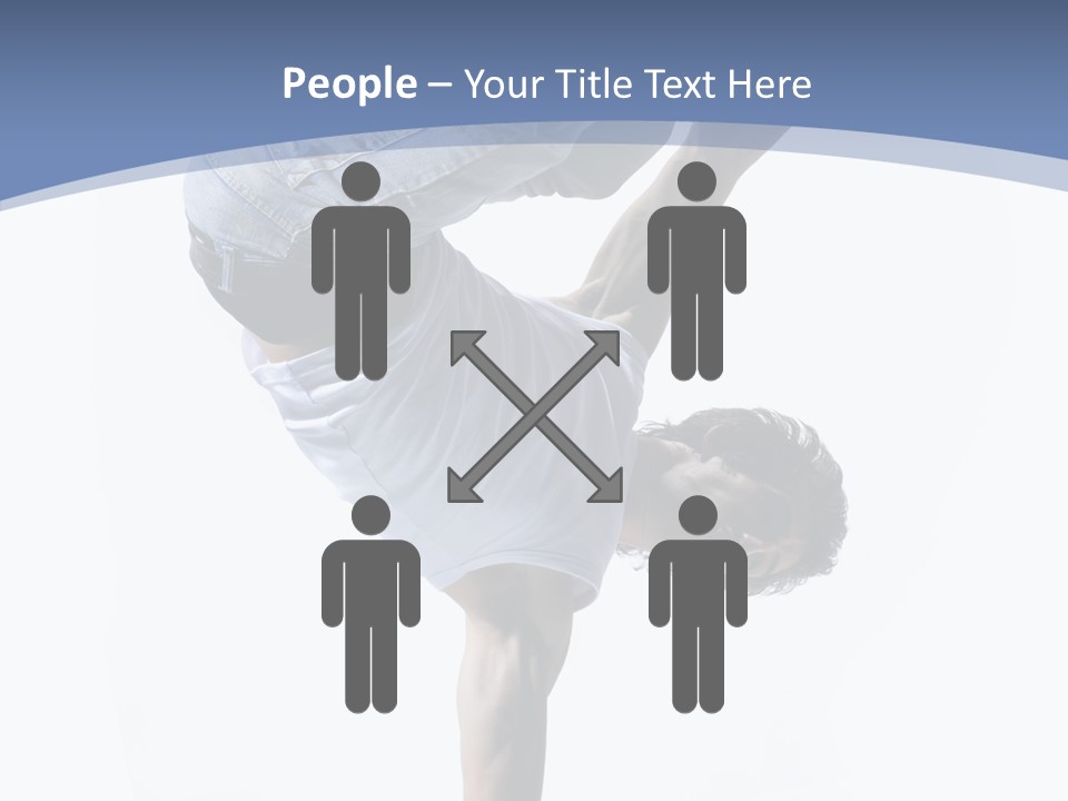 Rap Teenager Model PowerPoint Template