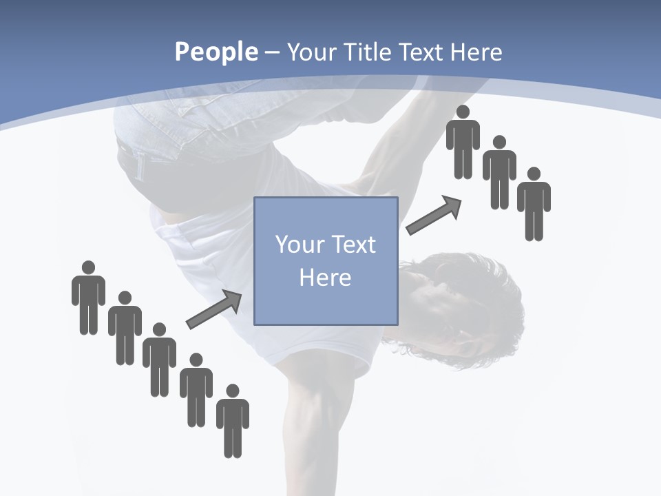 Rap Teenager Model PowerPoint Template