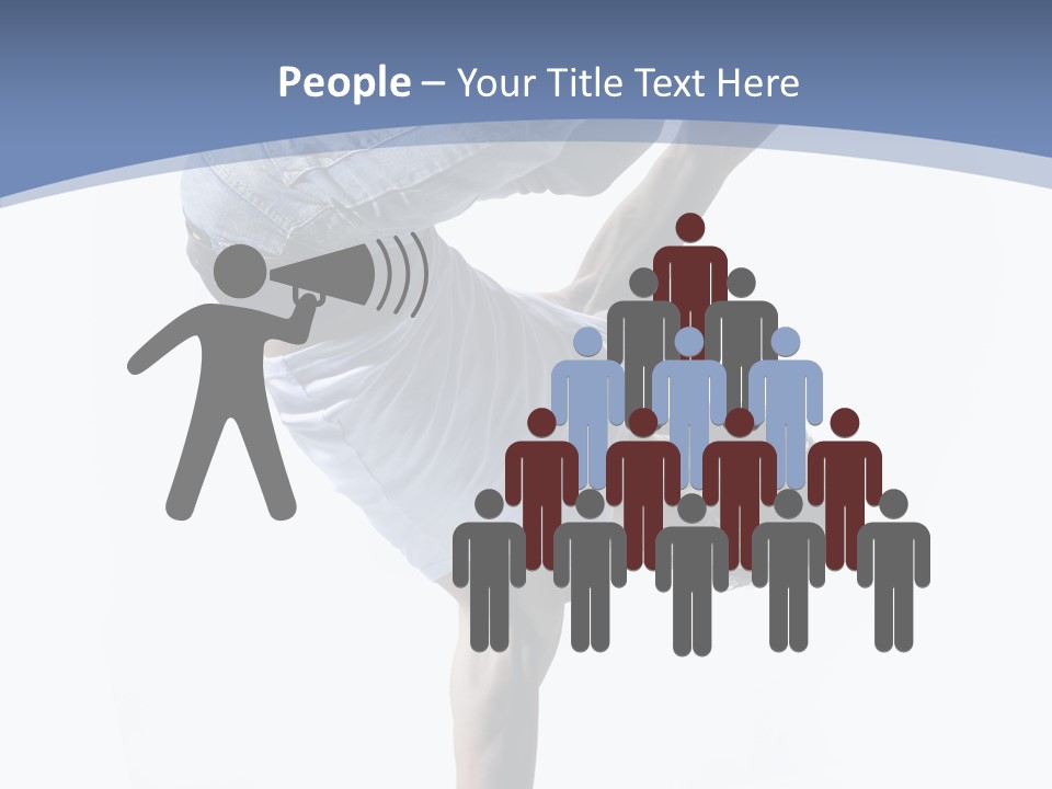 Rap Teenager Model PowerPoint Template