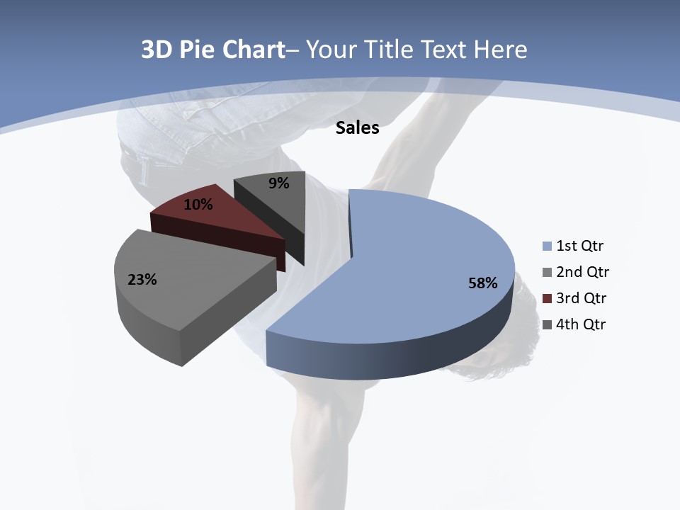 Rap Teenager Model PowerPoint Template