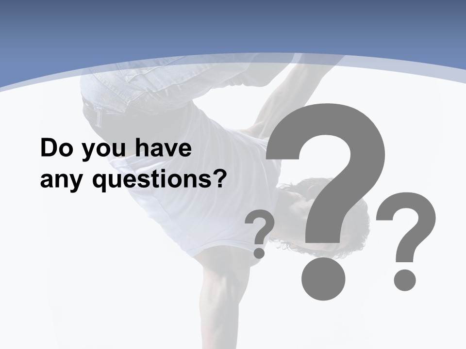 Rap Teenager Model PowerPoint Template