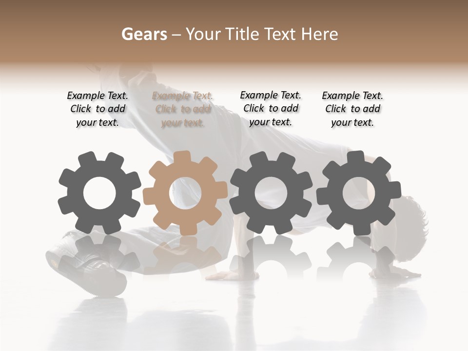 Performance Exercise Male PowerPoint Template