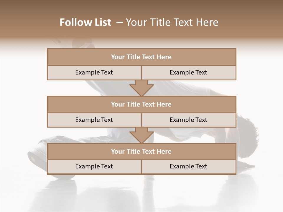 Performance Exercise Male PowerPoint Template