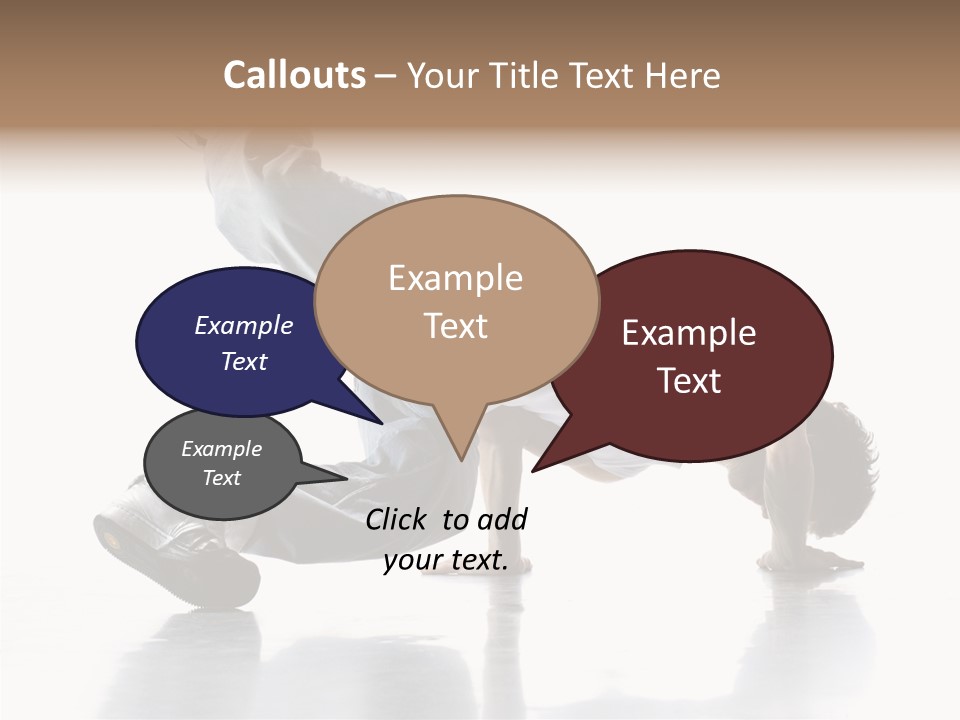 Performance Exercise Male PowerPoint Template