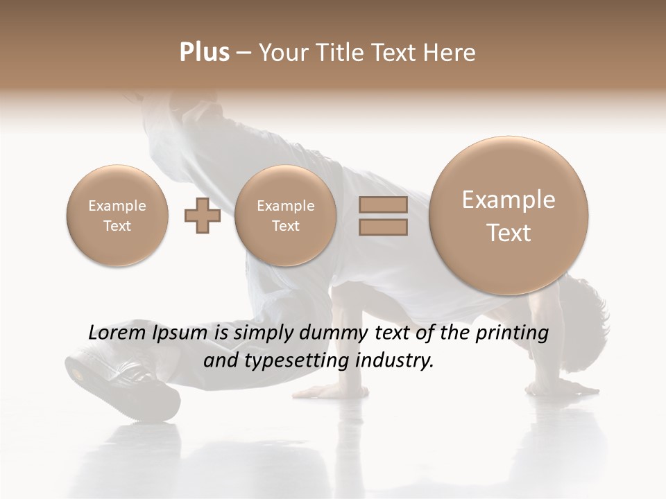 Performance Exercise Male PowerPoint Template
