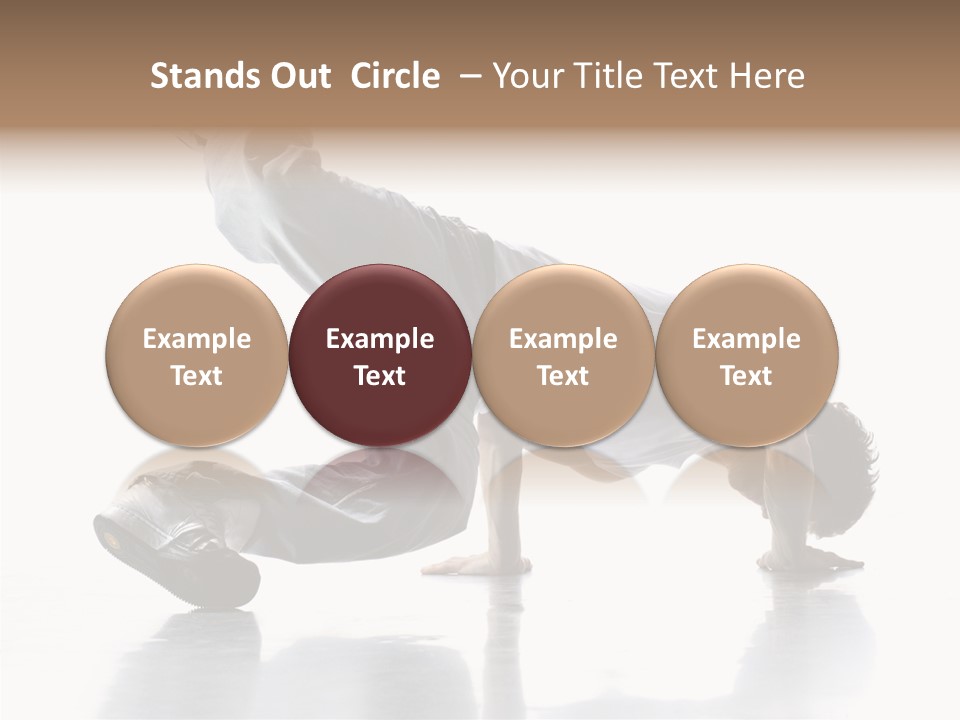 Performance Exercise Male PowerPoint Template