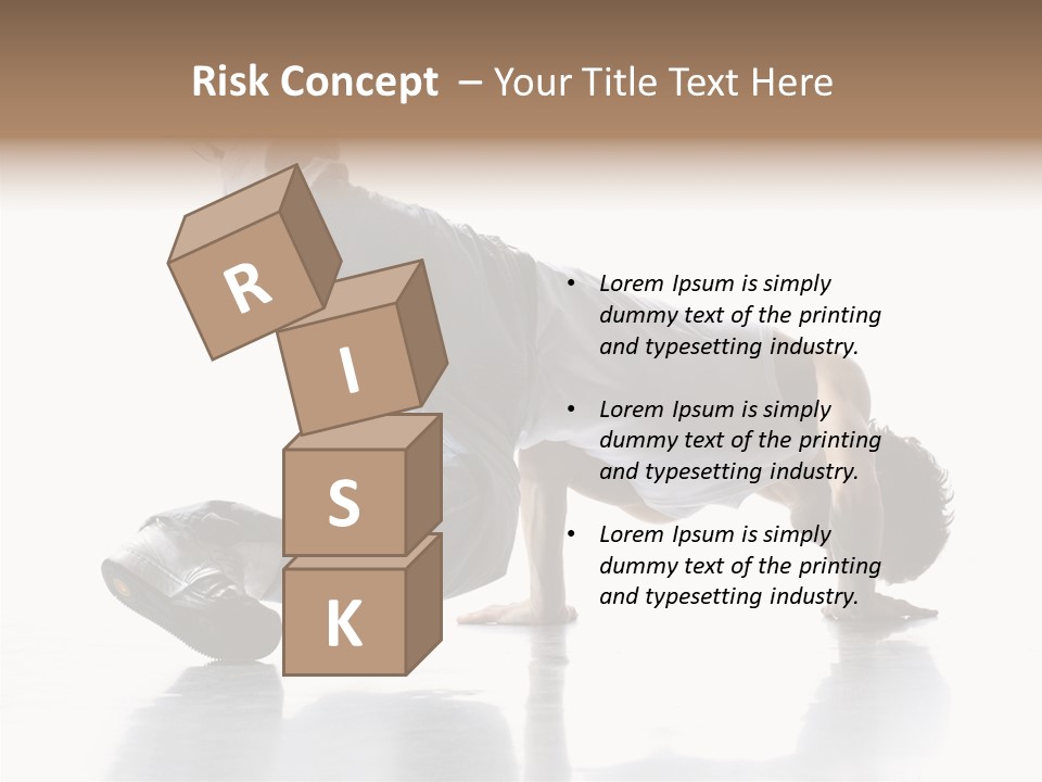 Performance Exercise Male PowerPoint Template