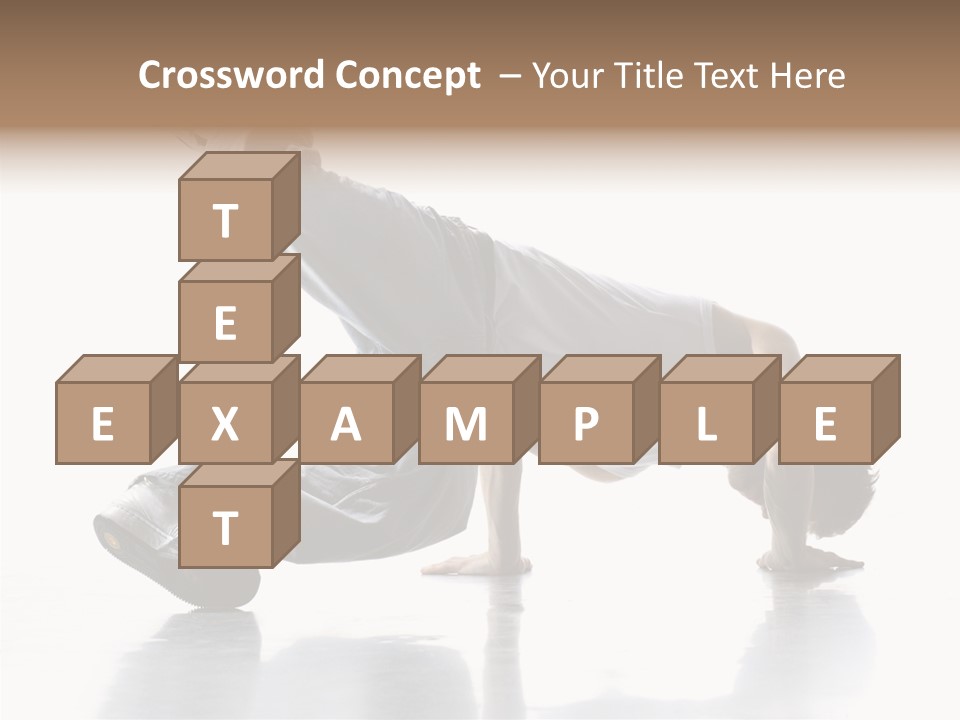 Performance Exercise Male PowerPoint Template