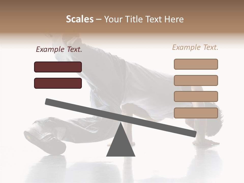 Performance Exercise Male PowerPoint Template