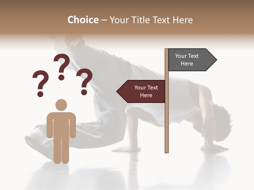 Performance Exercise Male PowerPoint Template