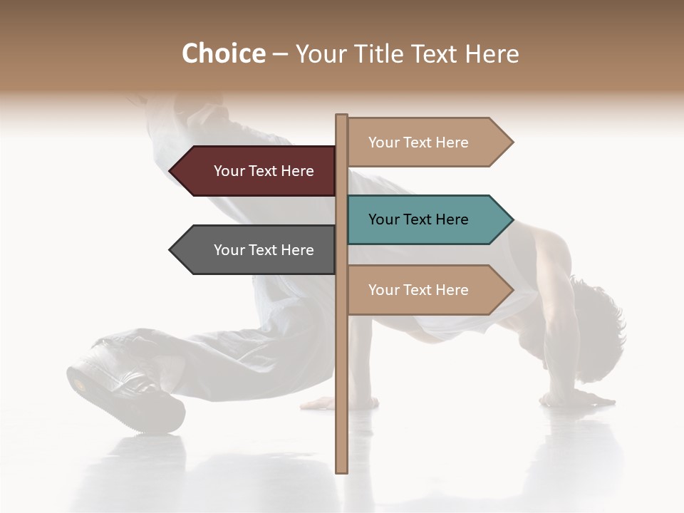 Performance Exercise Male PowerPoint Template